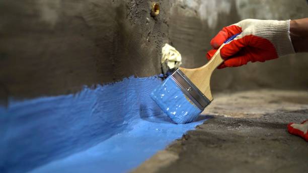 Commercial Foundation Crack Repair project at a Essex Fells, NJ business property by SJ Waterproofing Pros